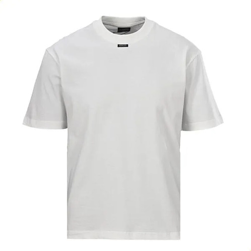 Camiseta Balenciaga De Manga Corta Con Un Logo Sencillo En L
