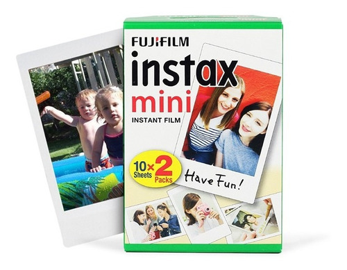 Fujifilm Papel Fotografico 20 Instax Mini Todas Envío Gratis