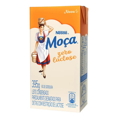 Leite Condensado Moça Zero Lactose Caixinha 395g Nestlé | MercadoLivre