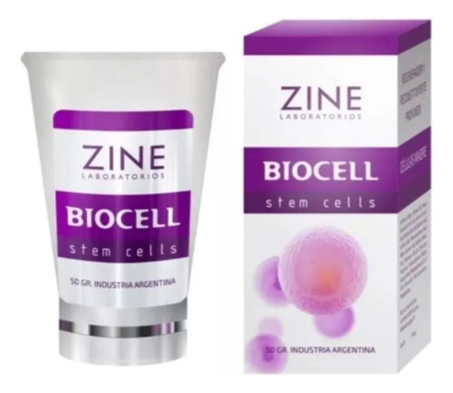 Biocell Crema Celula Madre Reestructurante Antiage 50g Zine