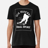 Remera Gráfico De Tema De Deporte De Hockey Sobre Hielo Algo