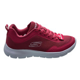 Tenis Skechers Deportivo Memory Foam Comodos Rosa 10001mx