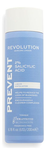 Revolution Skincare - Tonico De Acido Salicilico Al 2%, Comb