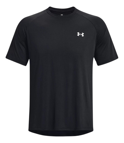 Remera Manga Corta Under Armour Hombre 1382755-001/neg