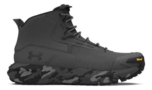 Botas Tácticas Under Armour Charged Valsetz Mid Grises