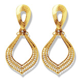 Aros Martha Enchapado Oro 18k