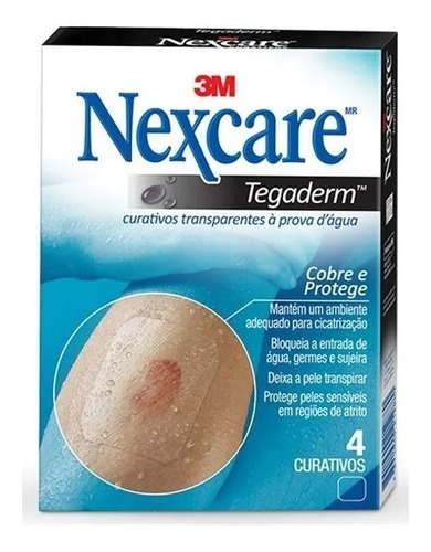 Adesivo Proteção Nexcare Tegaderm Sensor Freestyle Libre 5cx