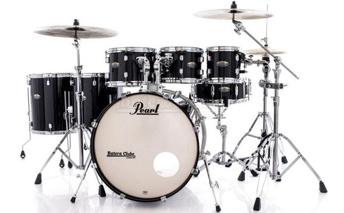 Bateria Pearl Decade Maple Black Ice Lacquer 20¨,8¨,10¨,12¨,