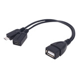 Cable Adaptador Micro Usb A Usb 2.0 Otg Para Fire Tv