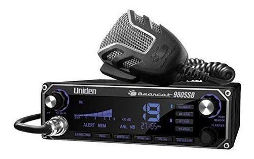 Radio Cb Uniden Bearcat 980 Ssb - 40 Canales, Pantalla