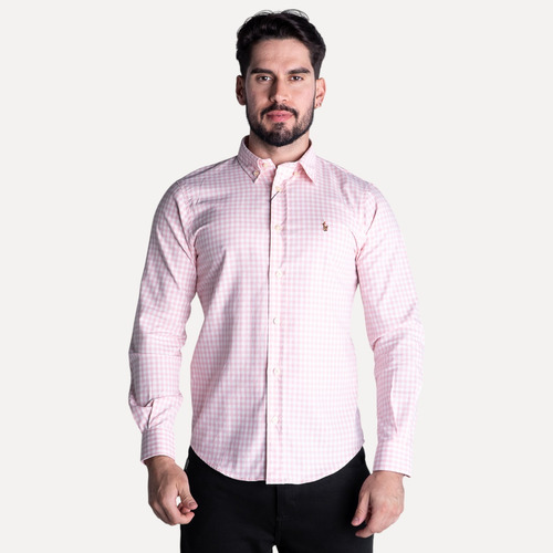 Camisa Xadrez Masculina Manga Longa