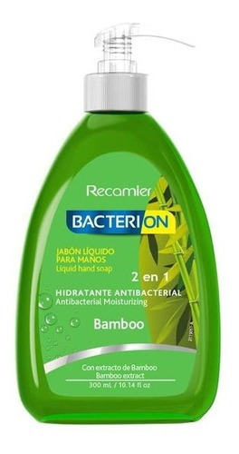 Bacterion Jabón Hidratante Antibacterial 300ml Bambu