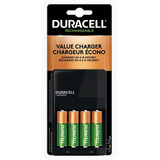 Pack 4 Pilas Duracell Recargables Aa 2500 Mah + Cargador. 