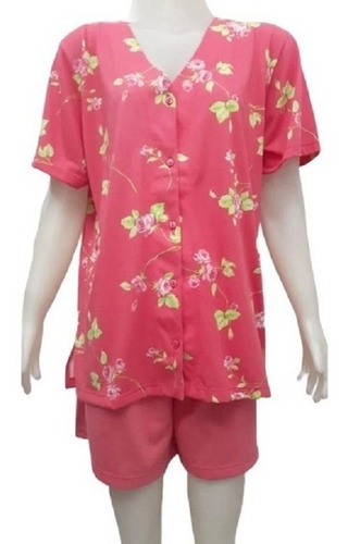 Pijama Verano Camisa Abotonado Short Wassarette 62133