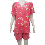 Pijama Verano Camisa Abotonado Short Wassarette 62133