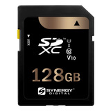 Tarjeta Memoria Synergy Digital 128 Gb, Sdxc Uhs-i, Con 10,