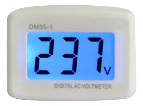 Lcd Digital Voltímetro 220v Panel Probador De Voltaje