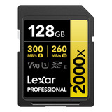 Lexar Tarjeta De Memoria Profesional Sdxc Uhs-ii De  X 128 .