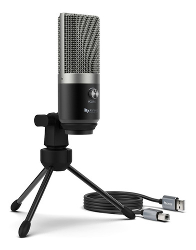 Microfono Condensador Usb Fifine K681 Pc Gamer Streaming Mac
