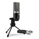 Microfono Condensador Usb Fifine K681 Pc Gamer Streaming Mac