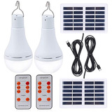 Bombilla Solar Recargable De 300lm Exteriores, Bombilla...