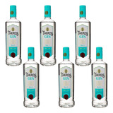 Gin Theros Dry Tradicional Garrafa 1l Caixa 6un