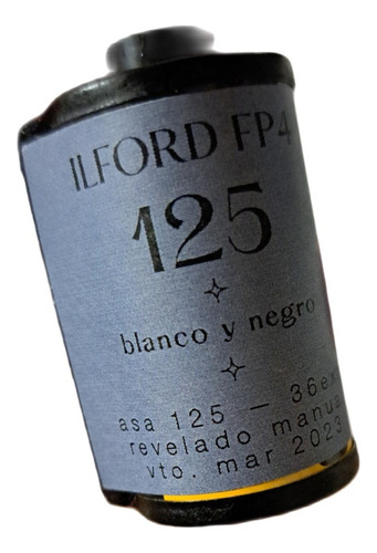 Rollo Cine Ilford 35mm Fps4 Iso 125 