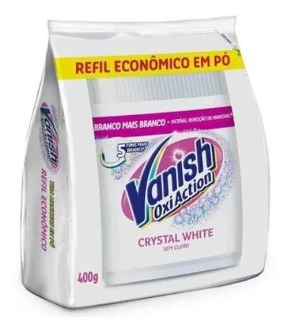 Alvejante Vanish White Refil Econ 400g