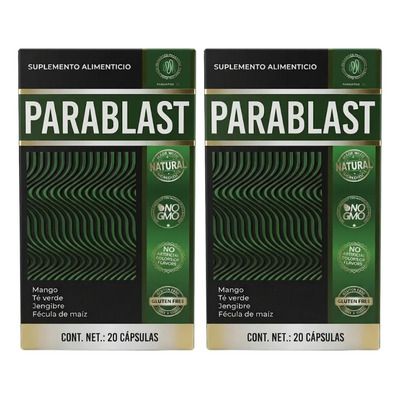 Parablast  Sin Parasitos De Forma Suave Y Segura 2 Pack | Meses sin interés