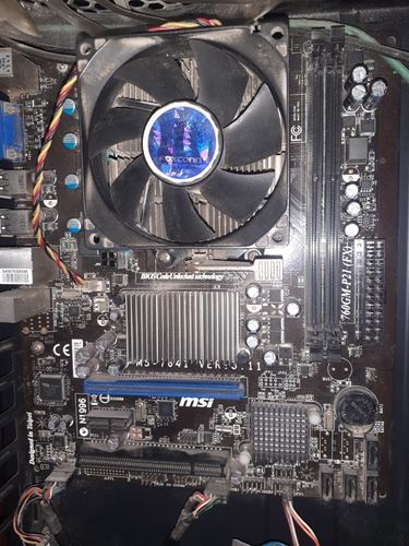 Amd Phenom Ii X4 955 - Motherboard Msi 760gm-p21 (fx) Am3