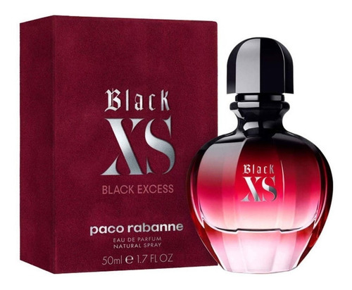 Paco Rabanne Black Xs For Her Edp 50 ml Para  Mujer