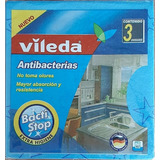 Paño Vileda Antibacterial Pack X3    (24 Packs X3)