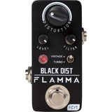 Flamma Black Dist Fc19 Pedal De Distorsión Para Guitarra