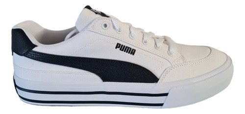 Tenis Puma Hombre Court Classic Vulc F Ligero Sneaker Urbano