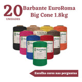 Kit Barbante Euroroma 1.8kg Big Cone 20 Unidades Nr 6 Ou 8