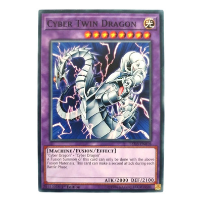 Yugioh Cyber Twin Dragon Comun | Meses sin interés