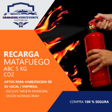 Recarga De Matafuego Abc 5kg!! Chacarita