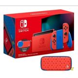 Nintendo Switch 32gb Mario Red & Blue