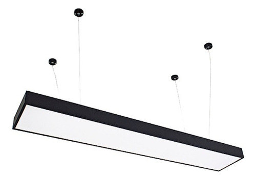 Lampara Colgante Led 72w Minimalista  1.2 M Caja Con 6 Pzs.