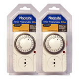 Pack 2pcs Timer 24 Hrs - 10 Amp. Nagashi