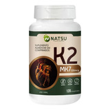 Vitamina K2 Mk7 130mcg 120 Comprimidos Natsu Original Full