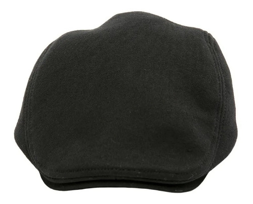 Gorro Boina Negra Plano Tradicional Gorro Hombre