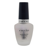 High Gloss Top Coat Cuccio Manicure Profissional Nails 13ml