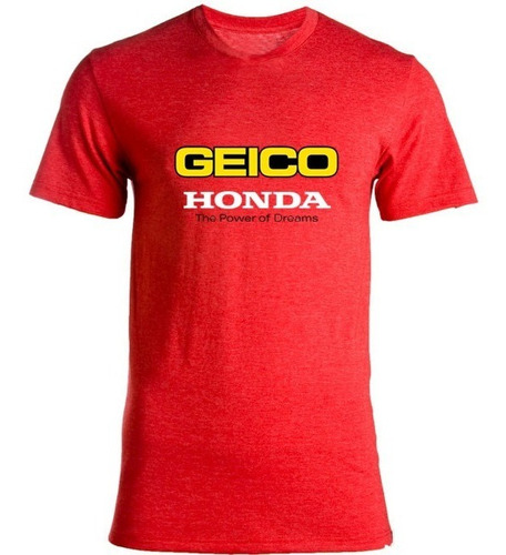 Remera Honda Racing Motocross Enduro Geico Calidad Premium