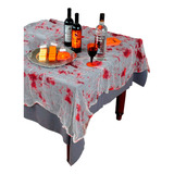 Pano Sangrento Cortina Ou Toalha De Mesa Decoração Halloween