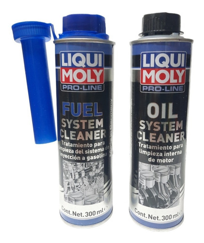 Kit Liqui Moly Fuel System Cleaner +  Oil System Cleaner