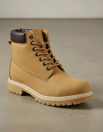 Botas Jeep Hombre Originales Tipo Caterpillar Modernas Piel. | Meses sin interés