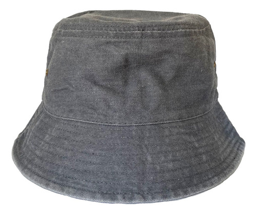 Piluso Bucket Hat Gorro Vintage Gastado Algodon Importado