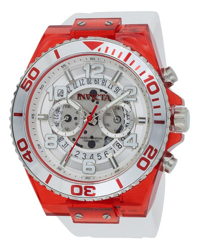 Reloj Para Hombres Invicta Speedway 44373 Blanco