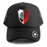 Gorras Trucker River Plate Diseño Nuevo Remeras  Canibal